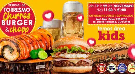 Festival de Torresmo, Churros, Burguer & Chopp em Guarulhos