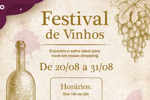 SuperShopping Osasco recebe o Festival de Vinhos Importados