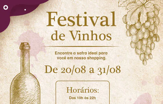 SuperShopping Osasco recebe o Festival de Vinhos Importados