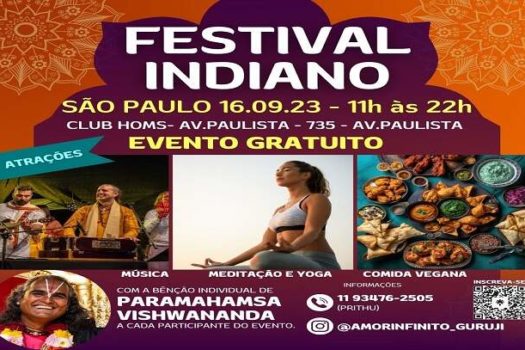 Festival Indiano leva muita cultura típica à Avenida Paulista