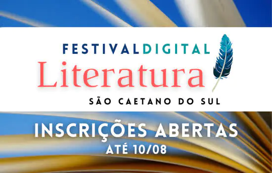 São Caetano tem inscrições gratuitas para o Festival Digital de Literatura