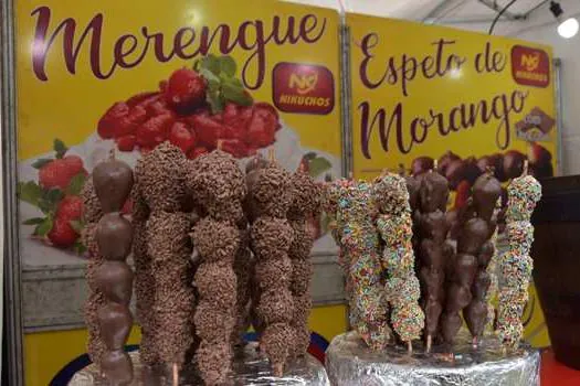 Festivais do Morango, Churros & Chocolate arrecadam quase uma tonelada de alimentos