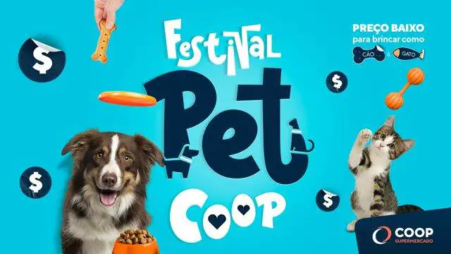 COOP promove Festival do Pet e feira de adoção