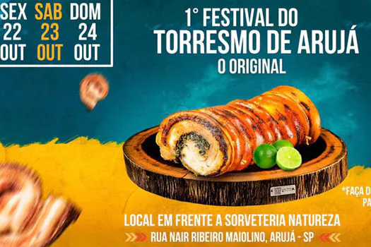 Arujá recebe a primeira edição do Festival do Torresmo