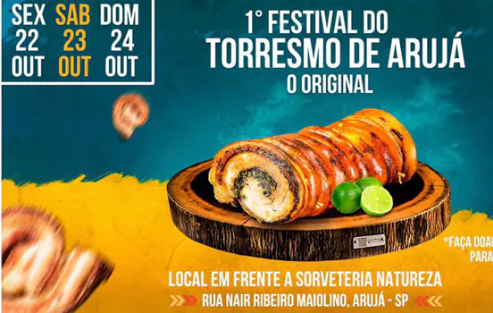 Arujá recebe a primeira edição do Festival do Torresmo