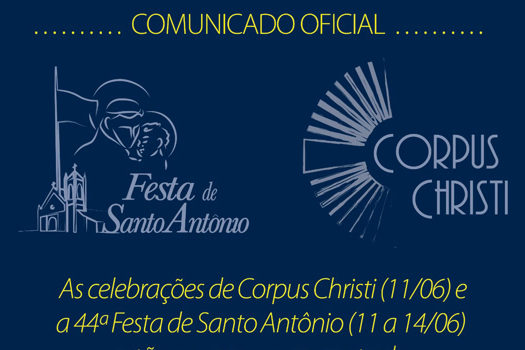 Ribeirão Pires suspende festividades do Corpus Christi e Santo Antônio