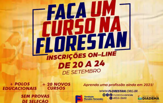 Florestan Fernandes abre em 20/9 inscrições para cursos com início em outubro