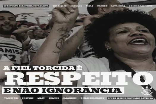 Corinthians faz campanha contra homofobia antes de novo jogo com o São Paulo