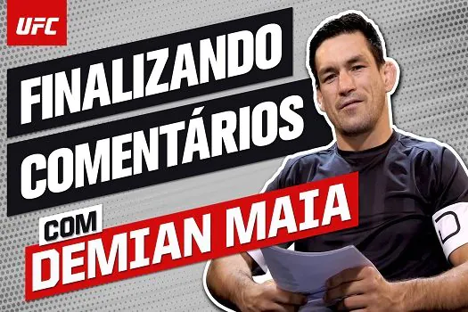 Demian Maia estreia em nova função nesta quarta-feira