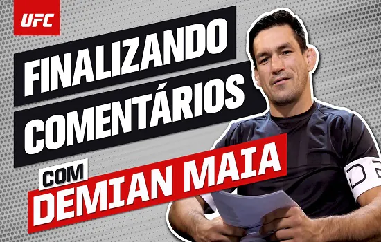 Demian Maia estreia em nova função nesta quarta-feira