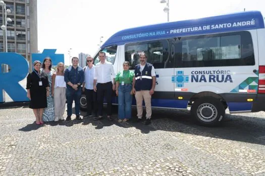 Equipe da Fiocruz visita Santo André para conhecer projeto Consultório na Rua