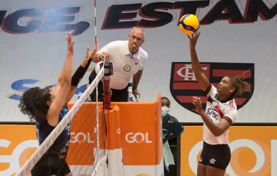 Superliga Banco do Brasil: Sesc RJ Flamengo vence o Curitiba Vôlei por 3 a 0