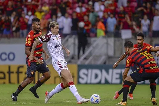 Vice-campeão Flamengo empata com rebaixado Sport em Recife