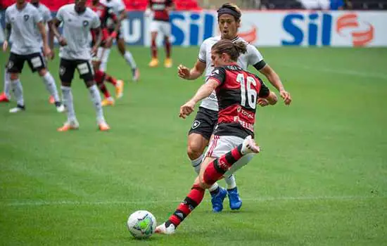 Jogo Morno: Flamengo e Botafogo marcam nos acréscimos e empatam clássico