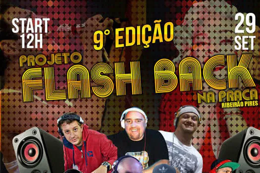 Ribeirão Pires terá “9º Flash Back na Praça” nesse domingo