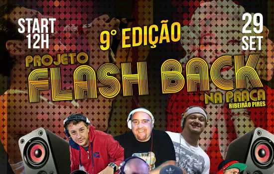 Ribeirão Pires terá “9º Flash Back na Praça” nesse domingo