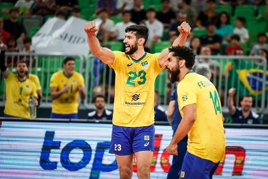 Vôlei: Flávio é uma das referências da seleção masculina nas oitavas de final contra o Irã