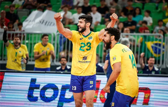 Vôlei: Flávio é uma das referências da seleção masculina nas oitavas de final contra o Irã