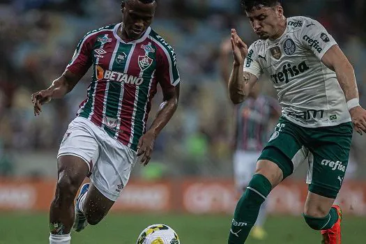 Brasileiro: Palmeiras sai na frente com golaço, mas Flu empata em casa