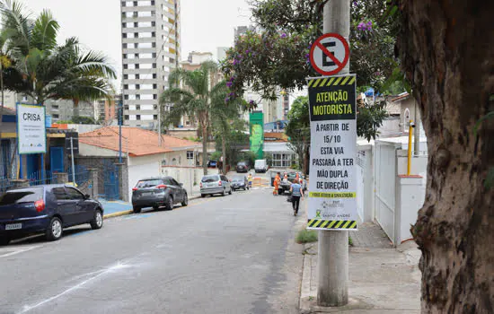 Santo André realiza mudanças viárias no Jardim Bela Vista e bairro Jardim