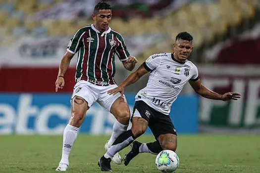 Jogando em casa, Fluminense busca empate no final do jogo contra o Ceará