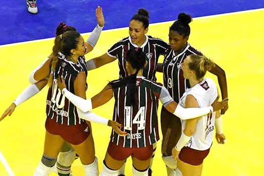 Fluminense recebe Sesi Vôlei Bauru na abertura da terceira rodada da Superliga