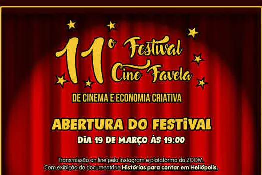 Festival Cine Favela de Cinema e Economia Criativa chega a sua 11ª Edição