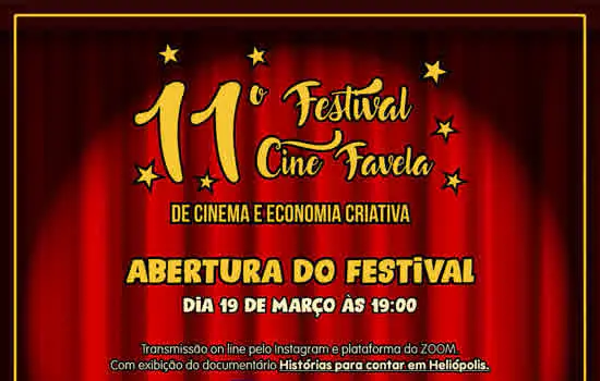 Festival Cine Favela de Cinema e Economia Criativa chega a sua 11ª Edição