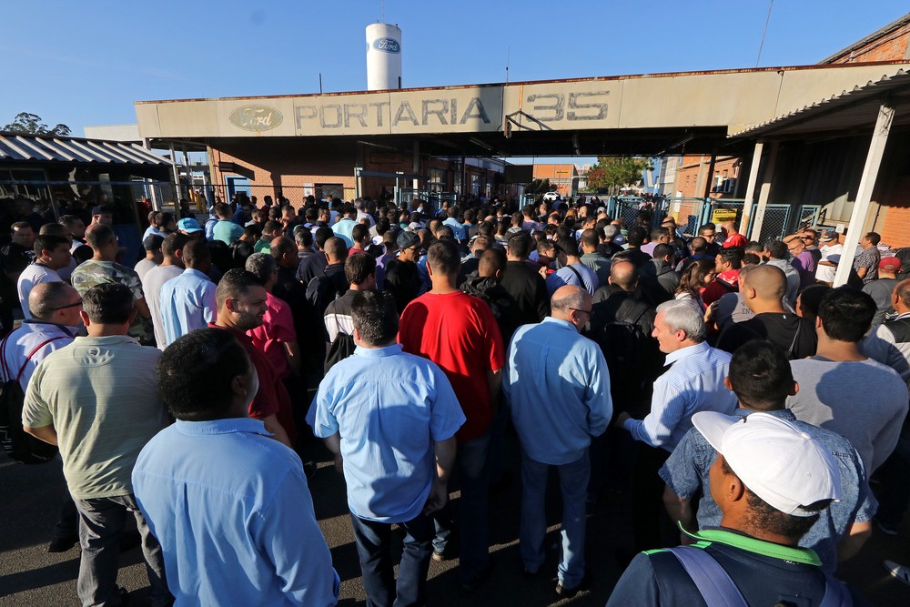 Trabalhadores retornam aos postos de trabalho na Ford São Bernardo