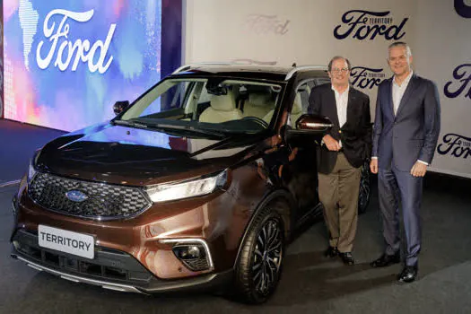 Ford anuncia o lançamento do SUV Territory no Brasil e na Argentina