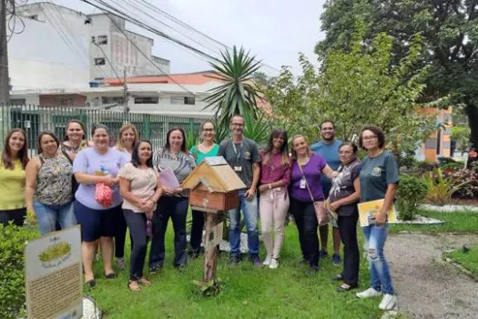 Professores de Ribeirão Pires visitam o projeto Condomel