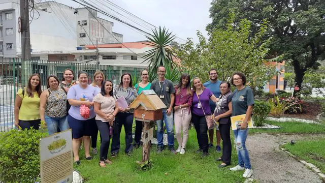 Professores de Ribeirão Pires visitam o projeto Condomel