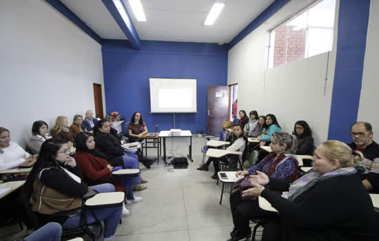 Educação de Ribeirão Pires promove formação para professores e gestores