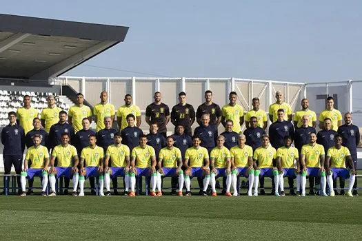 Seleção faz foto oficial para a Copa do Mundo FIFA Qatar 2022