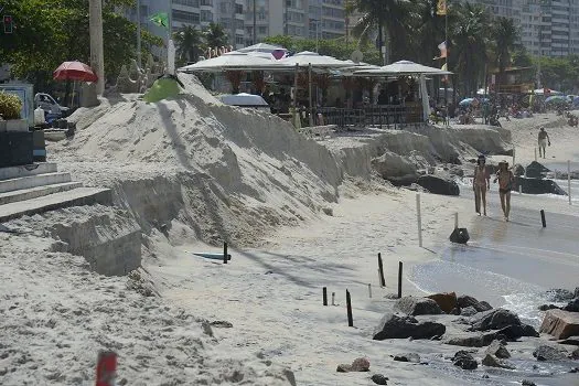 Frente fria traz chuva e ondas de até 3 metros no fim de semana do Rio