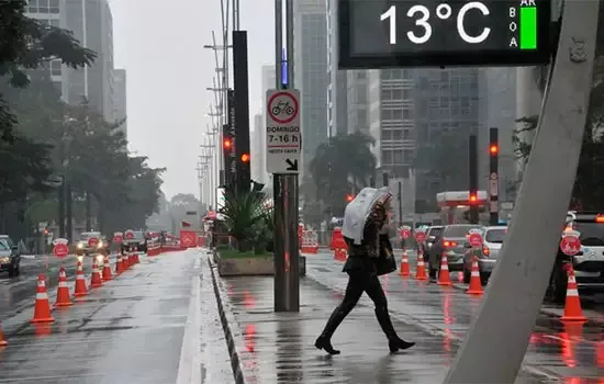 Primeira semana de maio terá queda brusca de temperatura em São Paulo