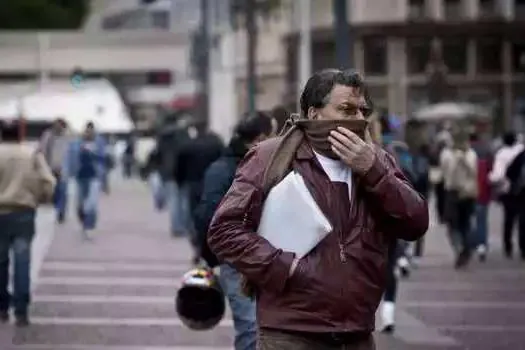 Defesa Civil do Estado de SP alerta a população sobre frente fria