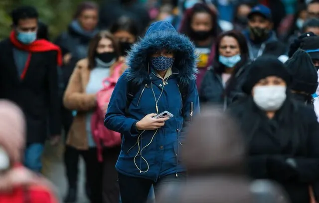 Frente fria reduz a temperatura no Sul e no Sudeste do País