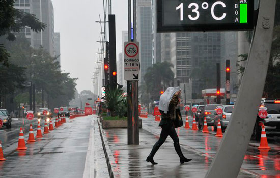 Inverno deve começar com temperaturas mais altas do que o esperado