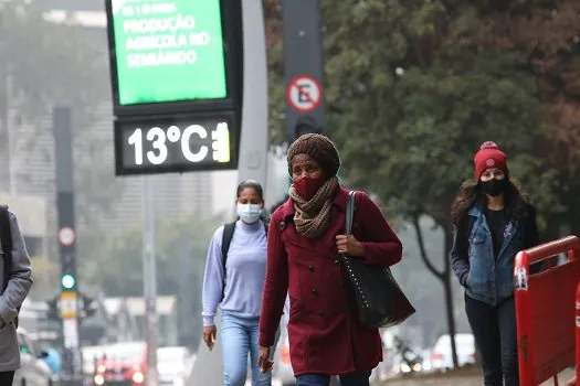 Grande SP registra menor temperatura mínima para setembro em 30 anos