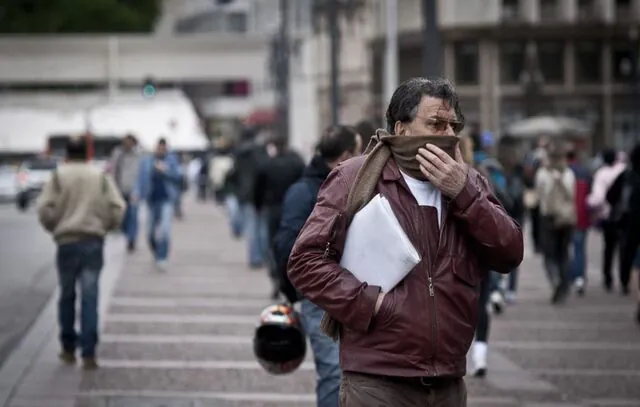 Massa de ar frio chega a São Paulo e provoca queda nas temperaturas