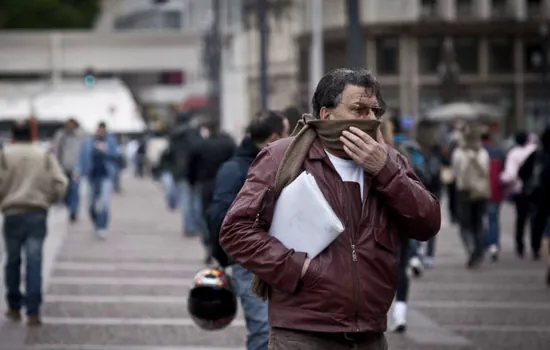 Previsão de frente fria em SP