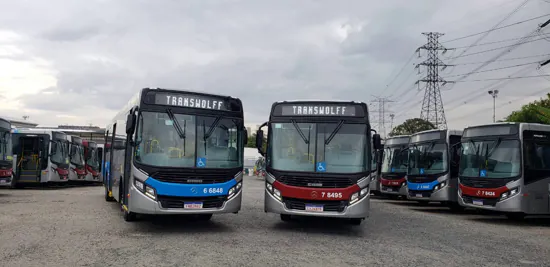 Transwolff renova frota e reafirma predileção por ônibus urbano Mercedes-Benz