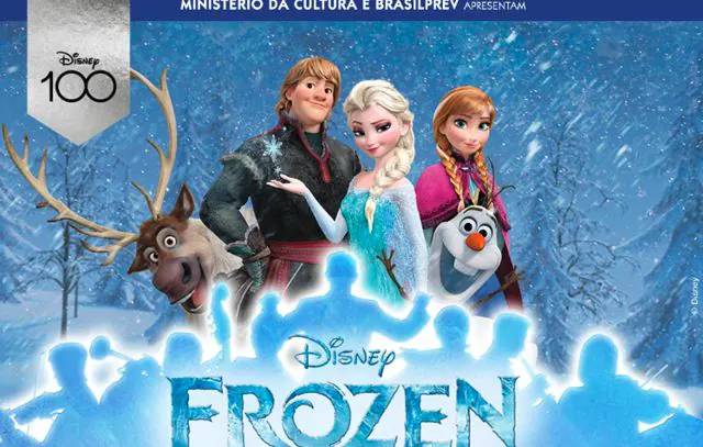 Ministério da Cultura e Brasilprev apresentam Espetáculo Frozen In Concert