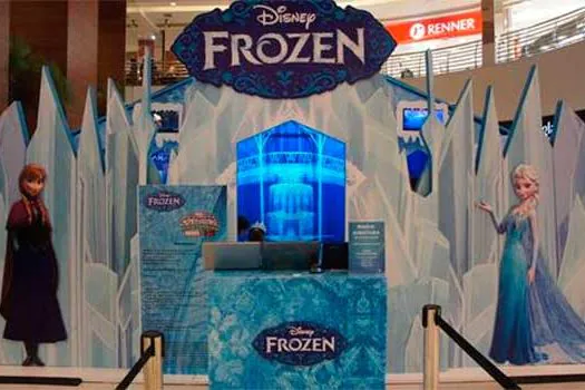 Frozen e Homem-Aranha chegam ao São Bernardo Plaza Shopping