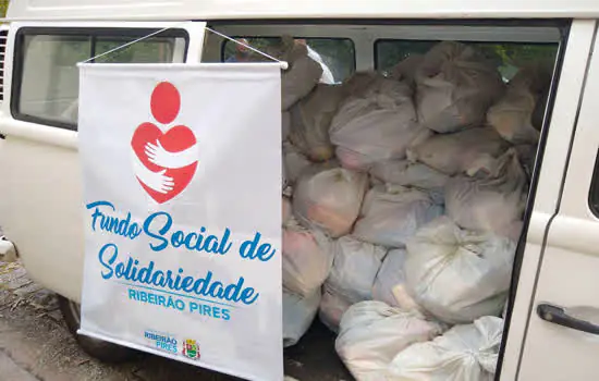 Campanha de arrecadação de alimentos do FSS beneficiou mais de 1500 famílias