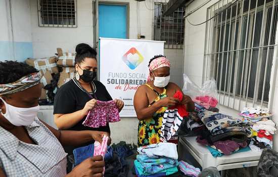 Duas toneladas de doações de Diadema seguem segunda-feira para Petrópolis