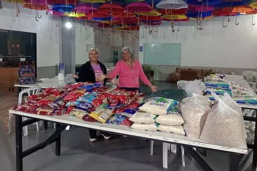 Ribeirão Pires entrega 300 kg de alimentos para Igreja Manancial da Vida