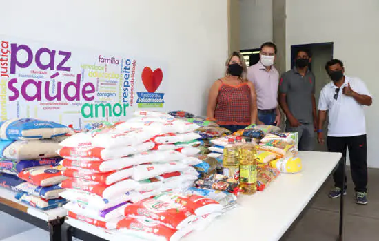 Fundo Social de Ribeirão Pires recebe doação de alimentos