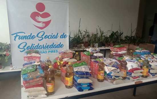 FSS de Ribeirão Pires encerrou agosto com 19 toneladas de alimentos doados